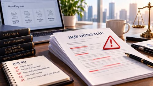 Hợp đồng mẫu có thực sự an toàn? 7 rủi ro khi doanh nghiệp sử dụng hợp đồng có sẵn